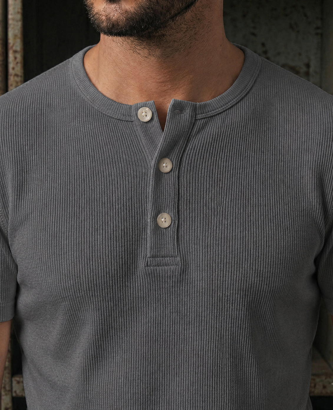 Grey Henley